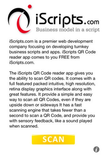 Image 0 for iScripts QR Code Scanner
