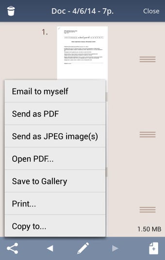Imagen 2 para TurboScan: document scann…