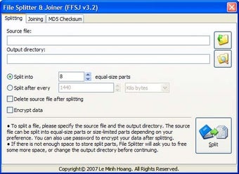 Image 4 for File Splitter and Joiner
