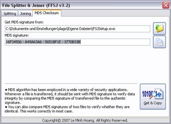 Image 9 for File Splitter and Joiner