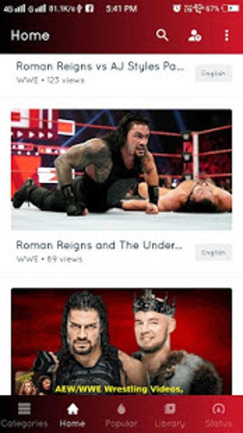 Image 1 for Roman Reigns Video
