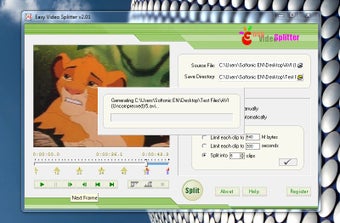 Image 1 for Easy Video Splitter