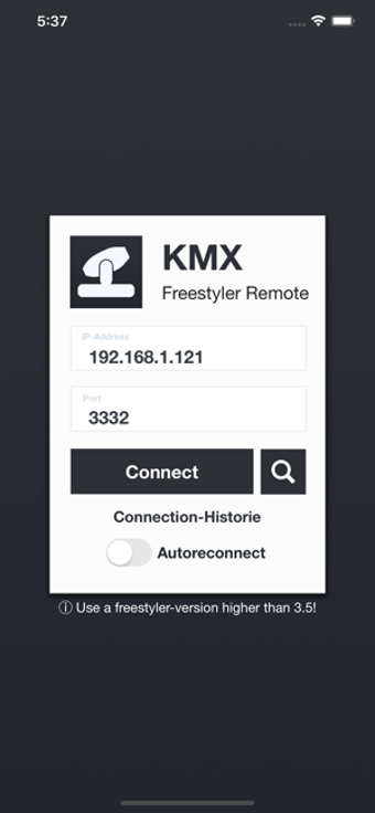 Imagen 1 para KMX - Freestyler Remote