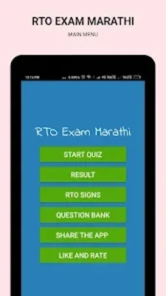 Image 0 for RTO Exam Marathi: Maharas…