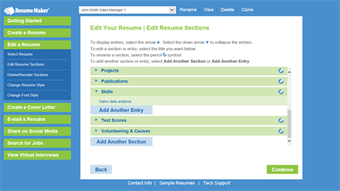 Image 3 for Resume Maker for Windows …