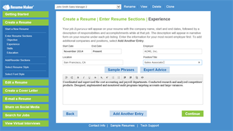 Image 2 for Resume Maker for Windows …