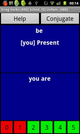 Imagen 1 para English Verb Trainer