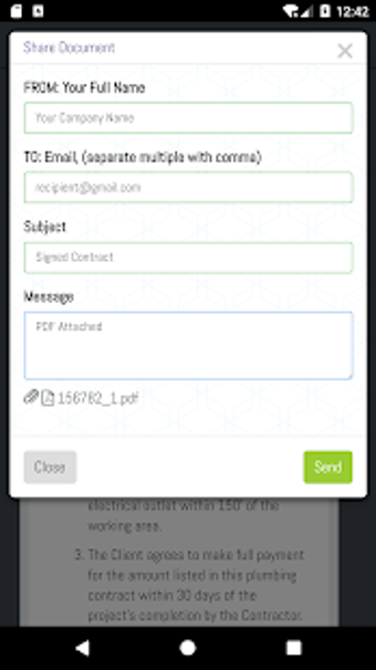 Imagen 0 para Contra Sign E Signature a…