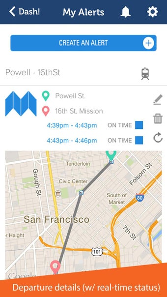 Image 1 for Dash! - Transit Alerts