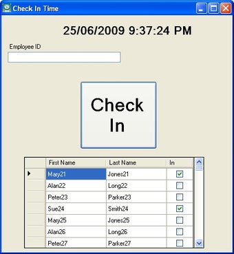Image 0 for CheckInTime