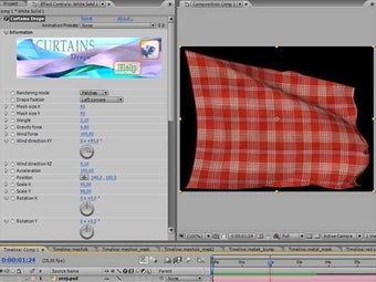 Image 0 for Curtains for After Effect…