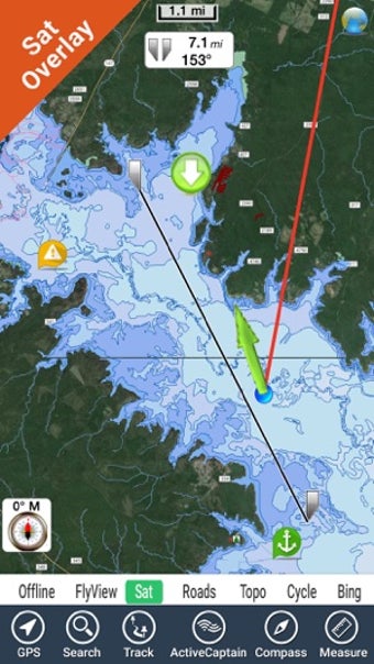 Image 0 for Sam Rayburn Reservoir GPS…