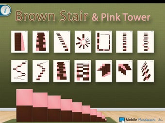 Image 0 for Brown Stair & Pink Tower …
