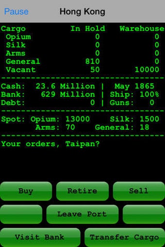Image 0 for Taipan! Mobile