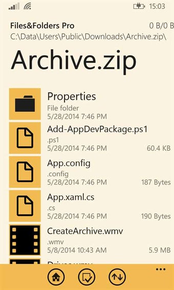 Image 0 for Files&Folders Lite for Wi…