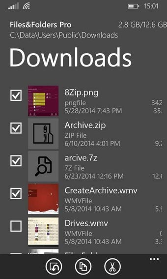 Image 2 for Files&Folders Lite for Wi…