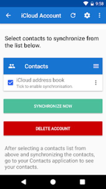 Image 0 for Sync for iCloud Contacts