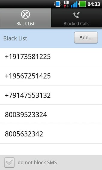 Imagen 1 para Calls Blacklist Pro +