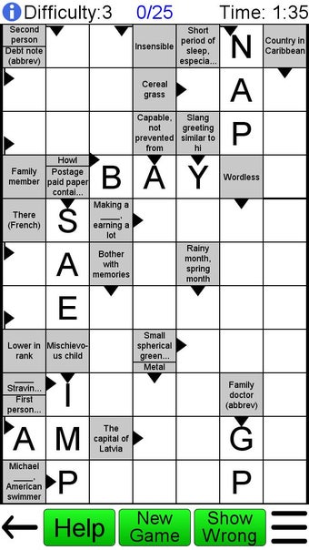 Image 0 for Arrow Crossword