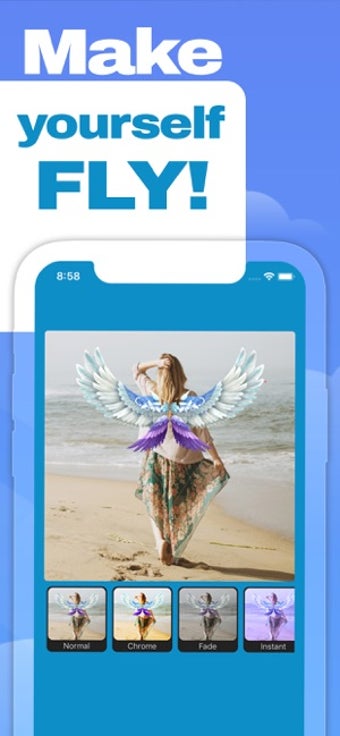 Image 1 for Angel Wings - Text on Pho…
