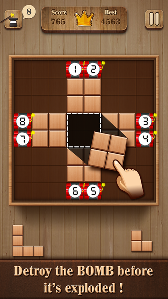 Imagen 2 para Fill Wooden Block 8x8: Wo…