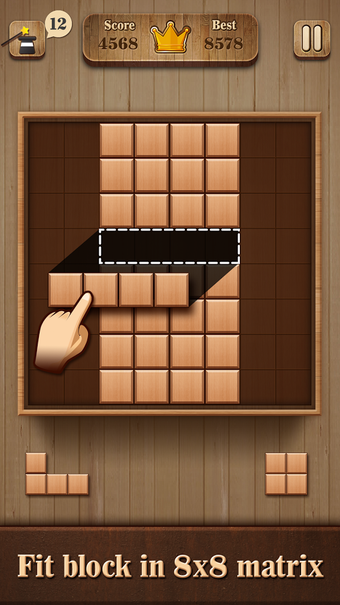 Imagen 1 para Fill Wooden Block 8x8: Wo…