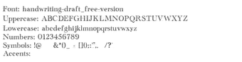 Imagen 0 para Handwriting Draft