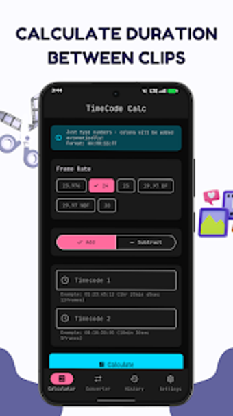Image 0 for TimeCode Calc