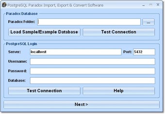 Imagen 0 para PostgreSQL Paradox Import…