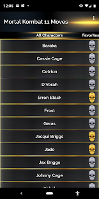 Image 1 for Moves for Mortal Kombat 1…