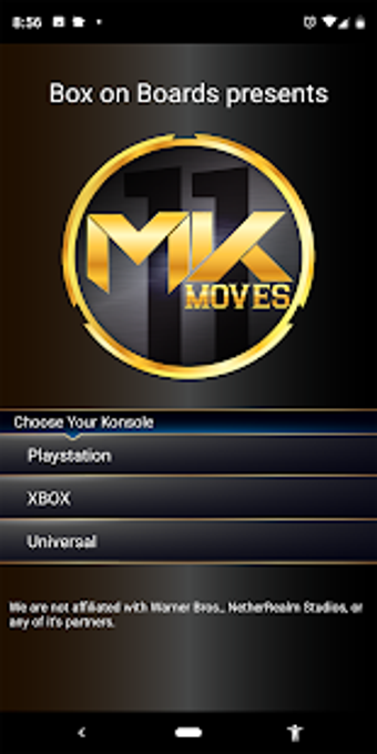 Image 0 for Moves for Mortal Kombat 1…