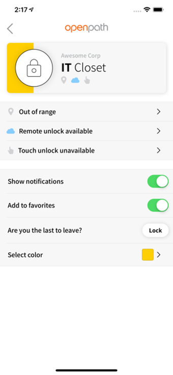 Image 2 for Openpath Mobile Access