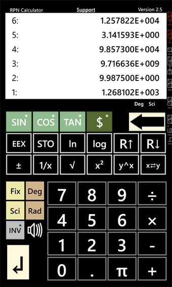 Image 1 for RPN Calculator for Window…
