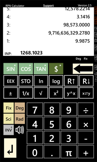 Image 2 for RPN Calculator for Window…