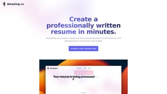 Image 0 for Amazing CV