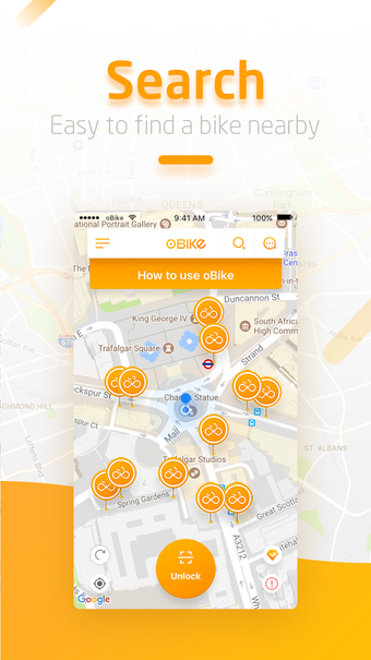 Imagen 2 para oBike-Stationless Bike Sh…