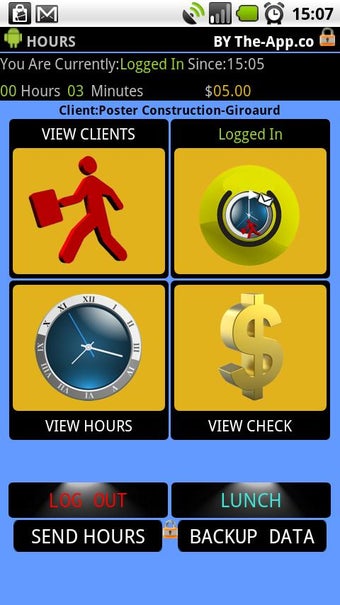 Imagen 0 para .Hours - Time Clock/Card …