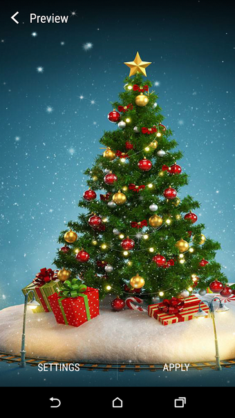 Imagen 1 para 3D Christmas Live Wallpap…