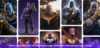 Imagen 0 para Thanos Wallpaper 4K
