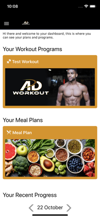Image 0 for AD Workout