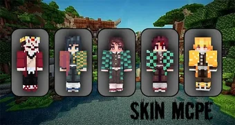 Imagen 0 para Demon slayer Skins for MC…
