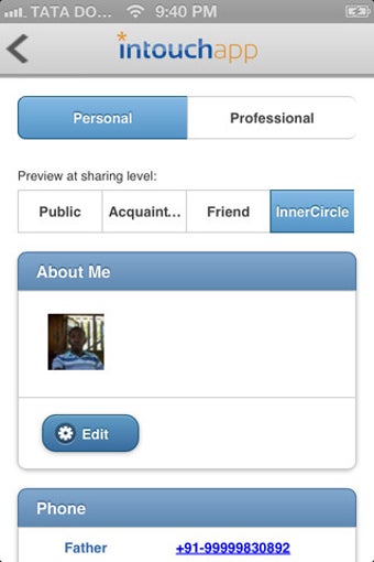 Imagen 2 para IntouchApp Contacts - Old…