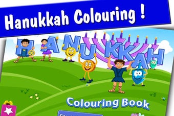 Image 0 for Hanukkah Coloring Book, C…