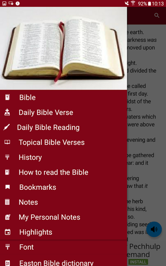 Imagen 1 para King James Bible - Offlin…