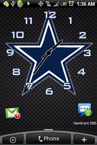 Imagen 0 para Dallas Cowboys Clock Pack