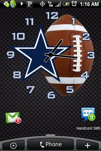 Imagen 1 para Dallas Cowboys Clock Pack