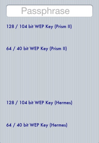 Image 1 for WEP Key Generator