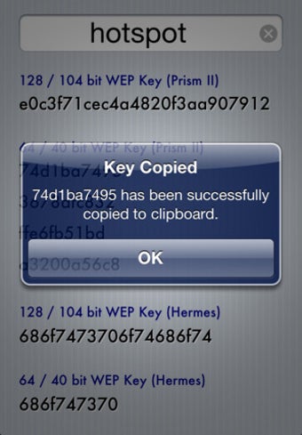 Image 3 for WEP Key Generator