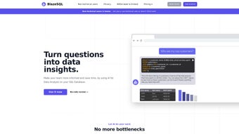 Image 0 for BlazeSQL