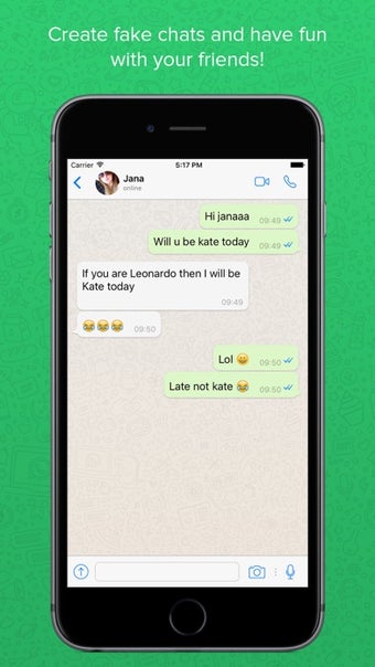 Imagen 3 para Fake Chat for WhatsApp - …